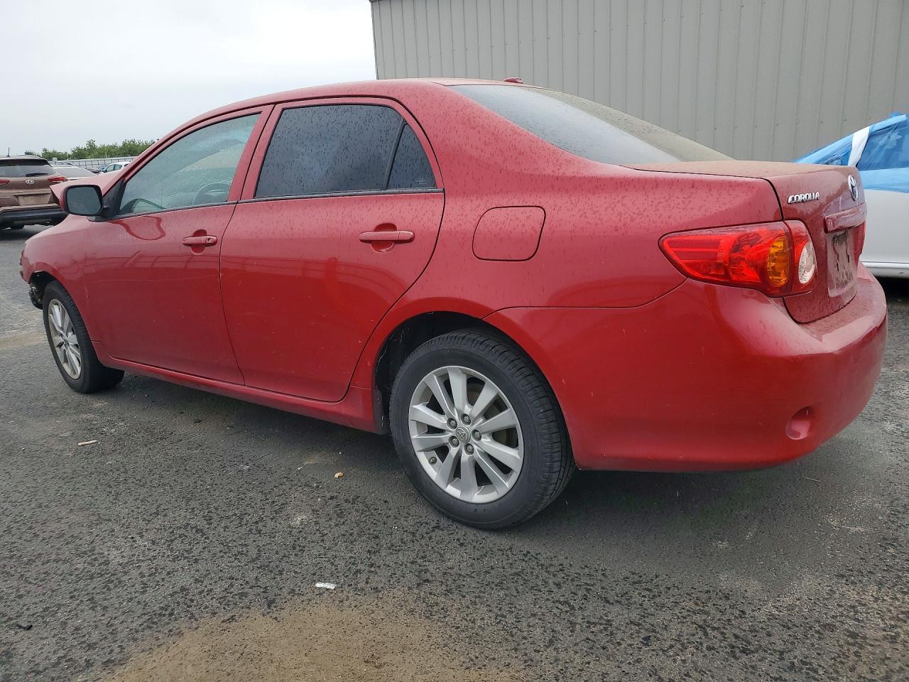 2010 Toyota Corolla Le Красный vin: 2T1BU4EE8AC509799