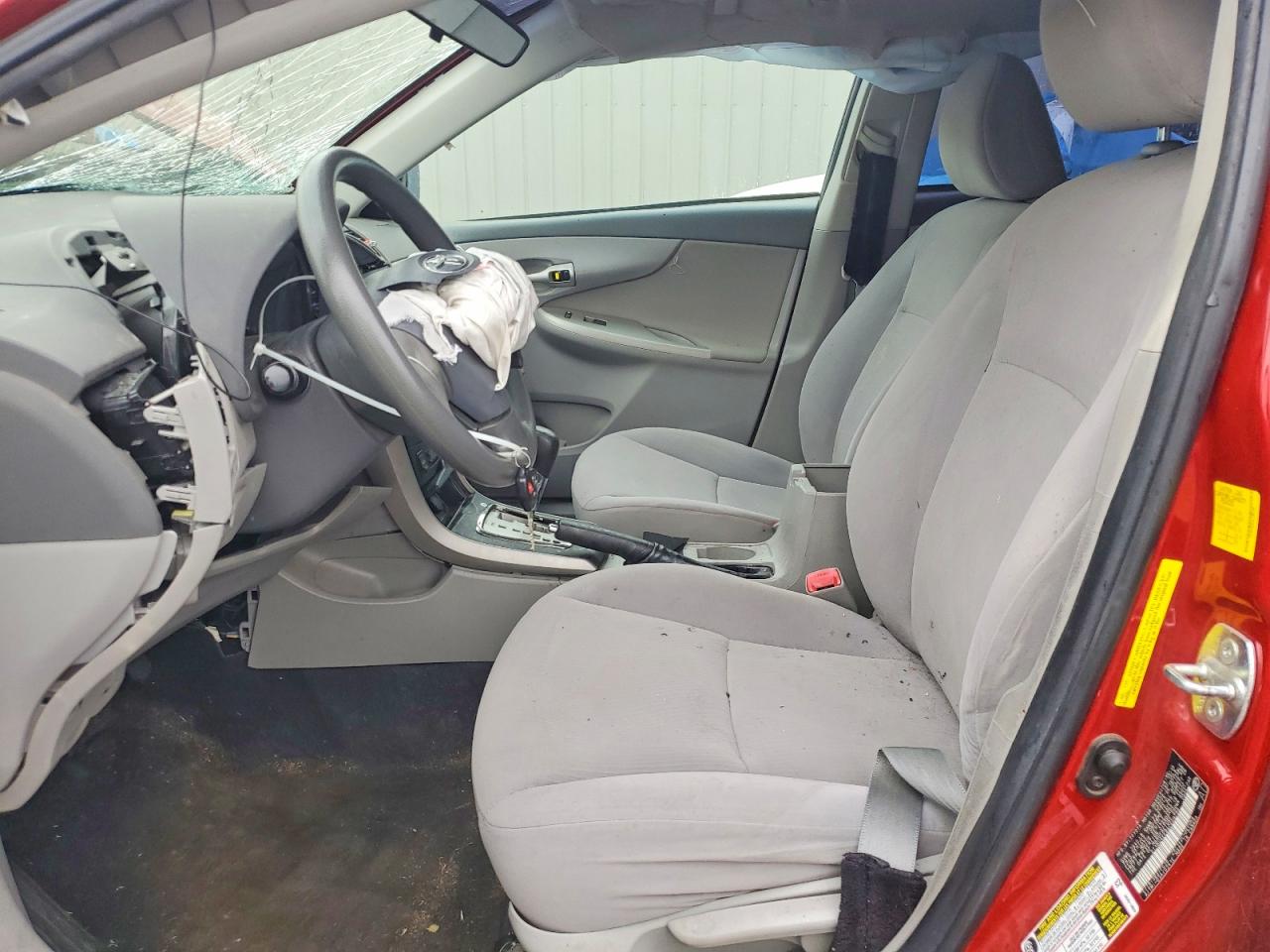 2010 Toyota Corolla Le Красный vin: 2T1BU4EE8AC509799