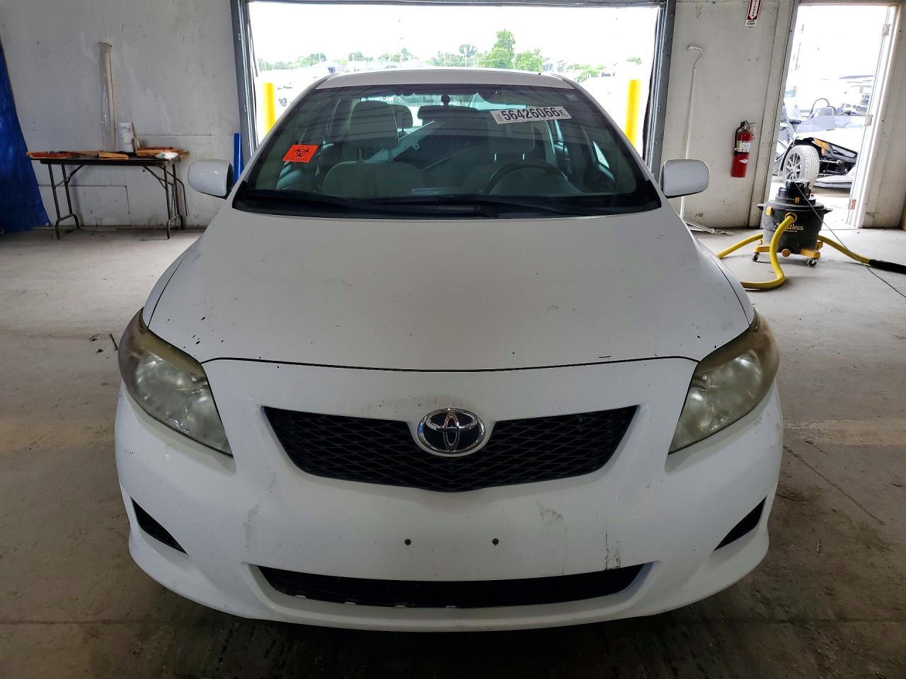 2010 Toyota Corolla Le Белый vin: 2T1BU4EE8AC515750