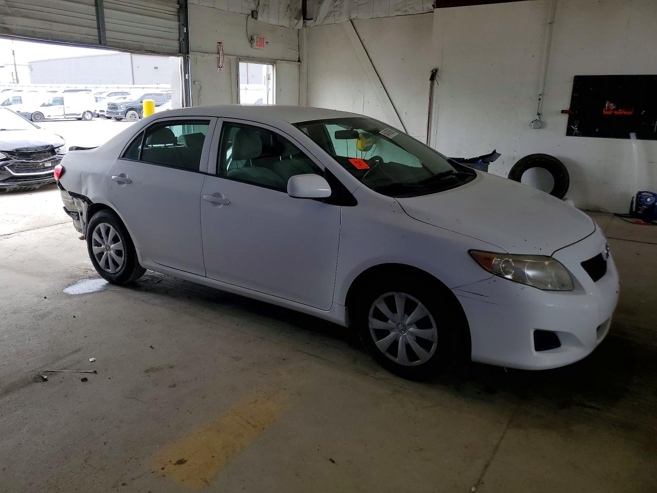 2010 Toyota Corolla Le Белый vin: 2T1BU4EE8AC515750