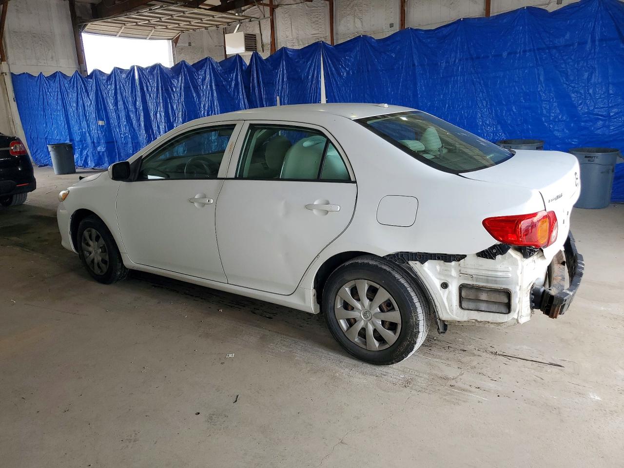 2010 Toyota Corolla Le Белый vin: 2T1BU4EE8AC515750
