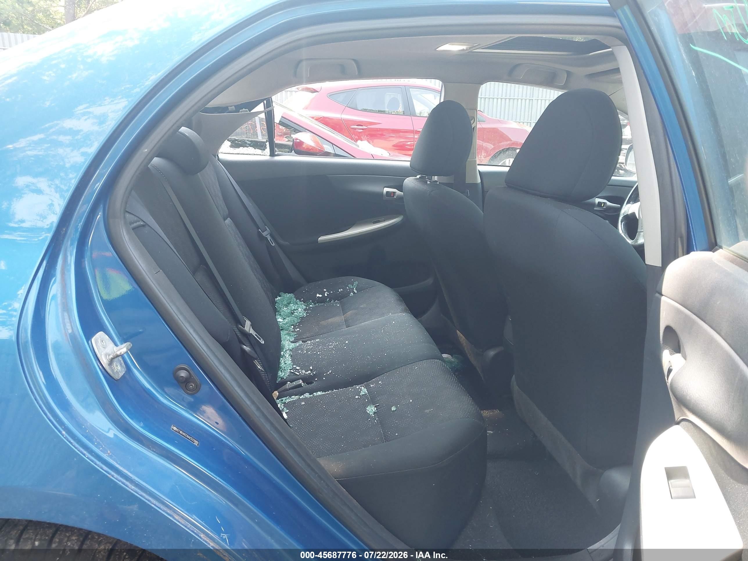 2010 Toyota Corolla S Blue vin: 2T1BU4EE8AC522889