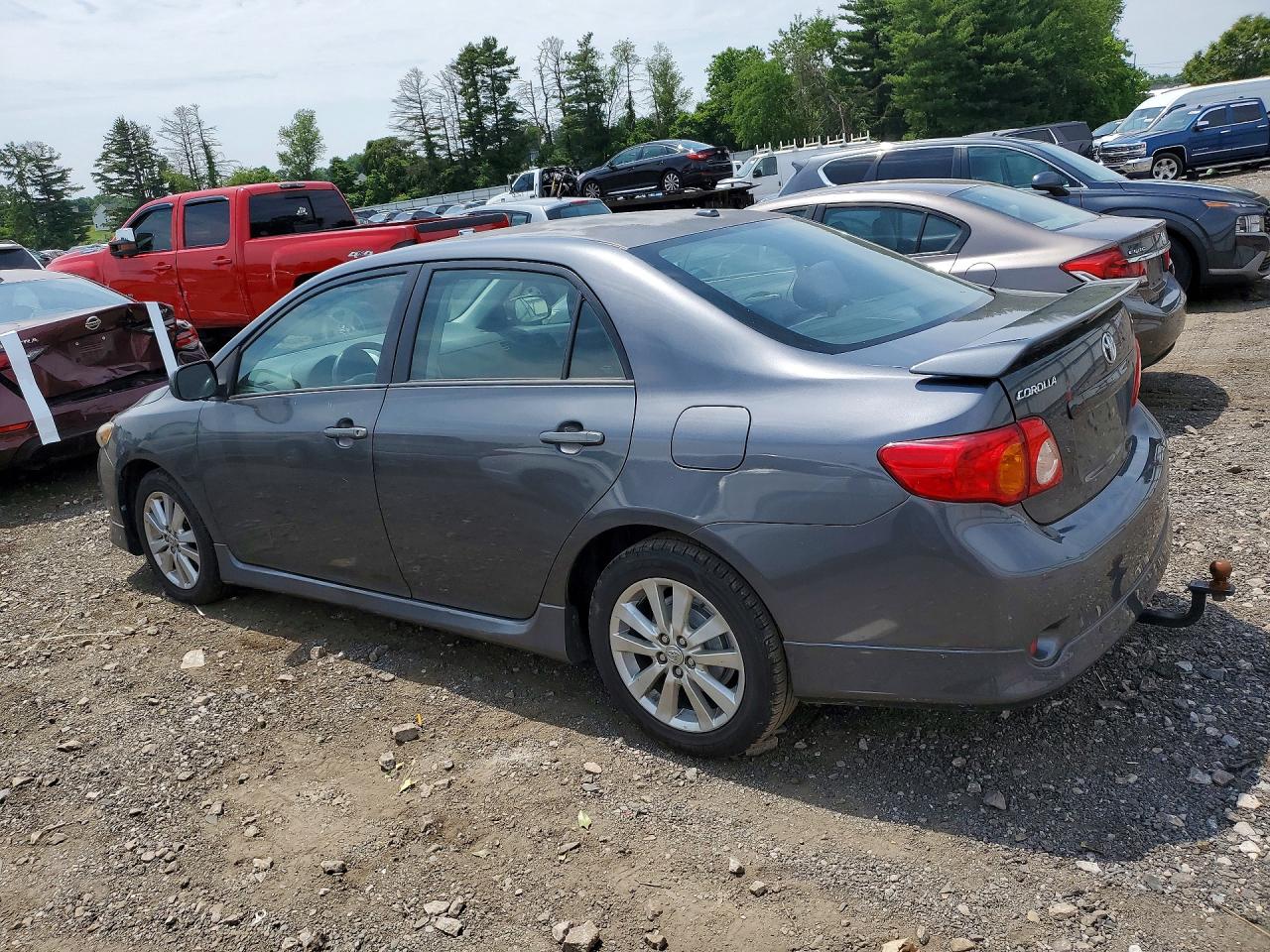 2010 Toyota Corolla S Gray vin: 2T1BU4EE8AC523203
