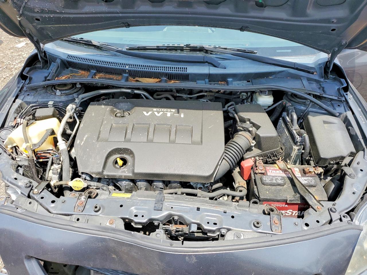 2010 Toyota Corolla S Gray vin: 2T1BU4EE8AC523203