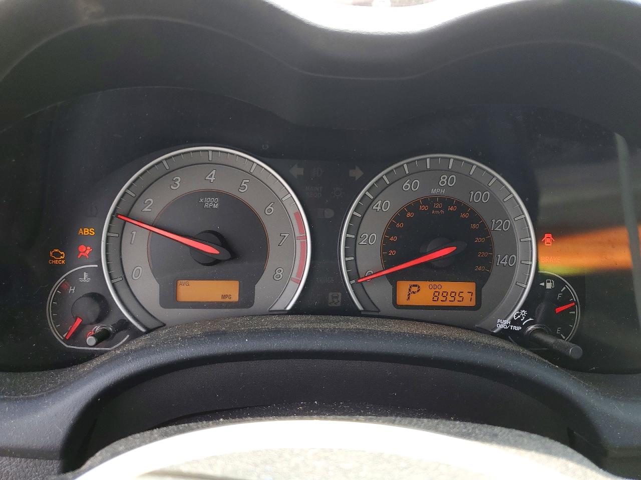 2010 Toyota Corolla S Gray vin: 2T1BU4EE8AC523203