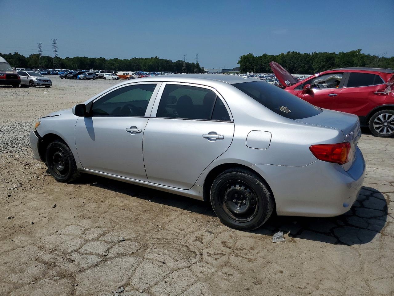 2010 Toyota Corolla Le Silver vin: 2T1BU4EE8AC523718