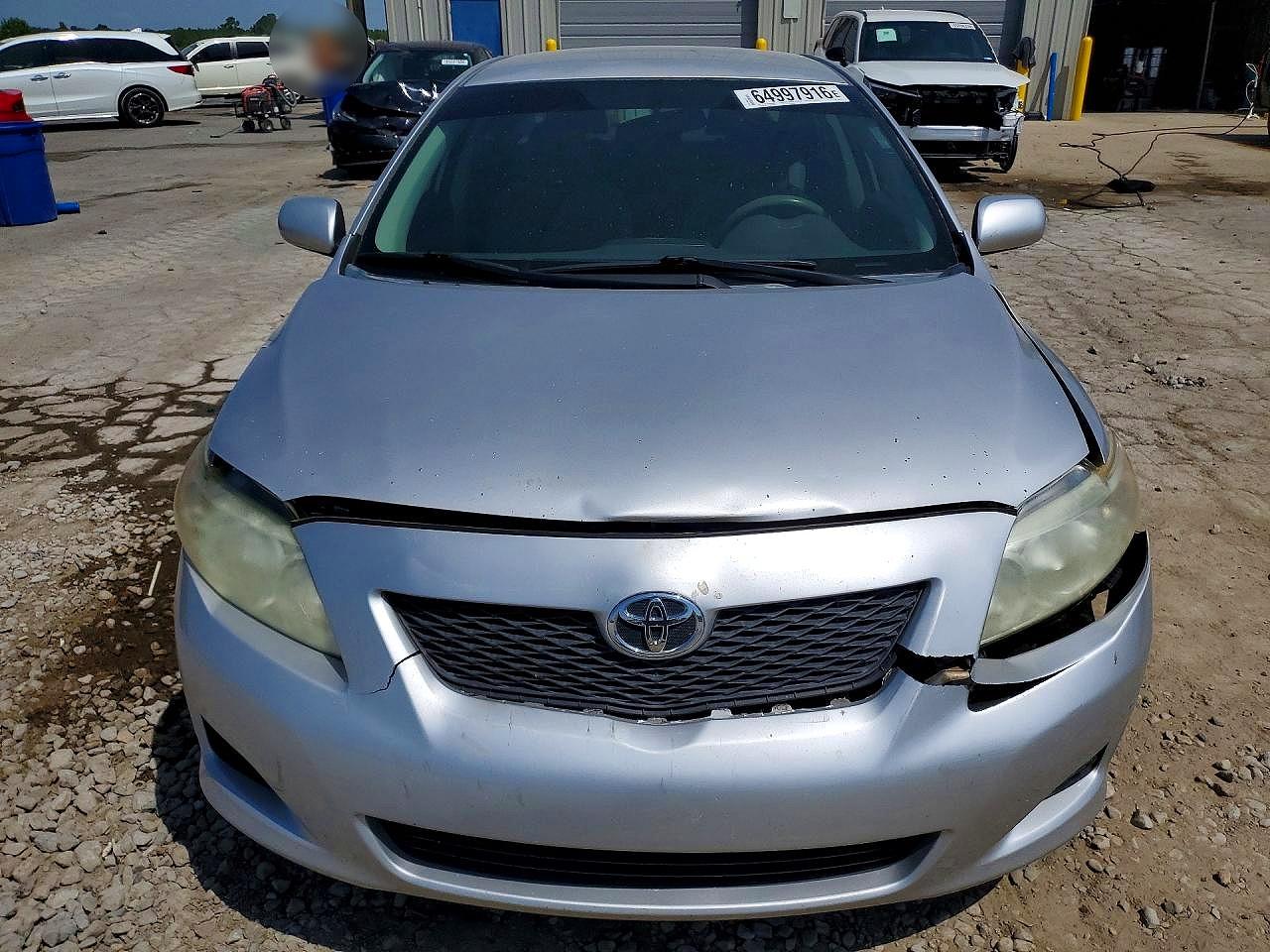 2010 Toyota Corolla Le Silver vin: 2T1BU4EE8AC523718
