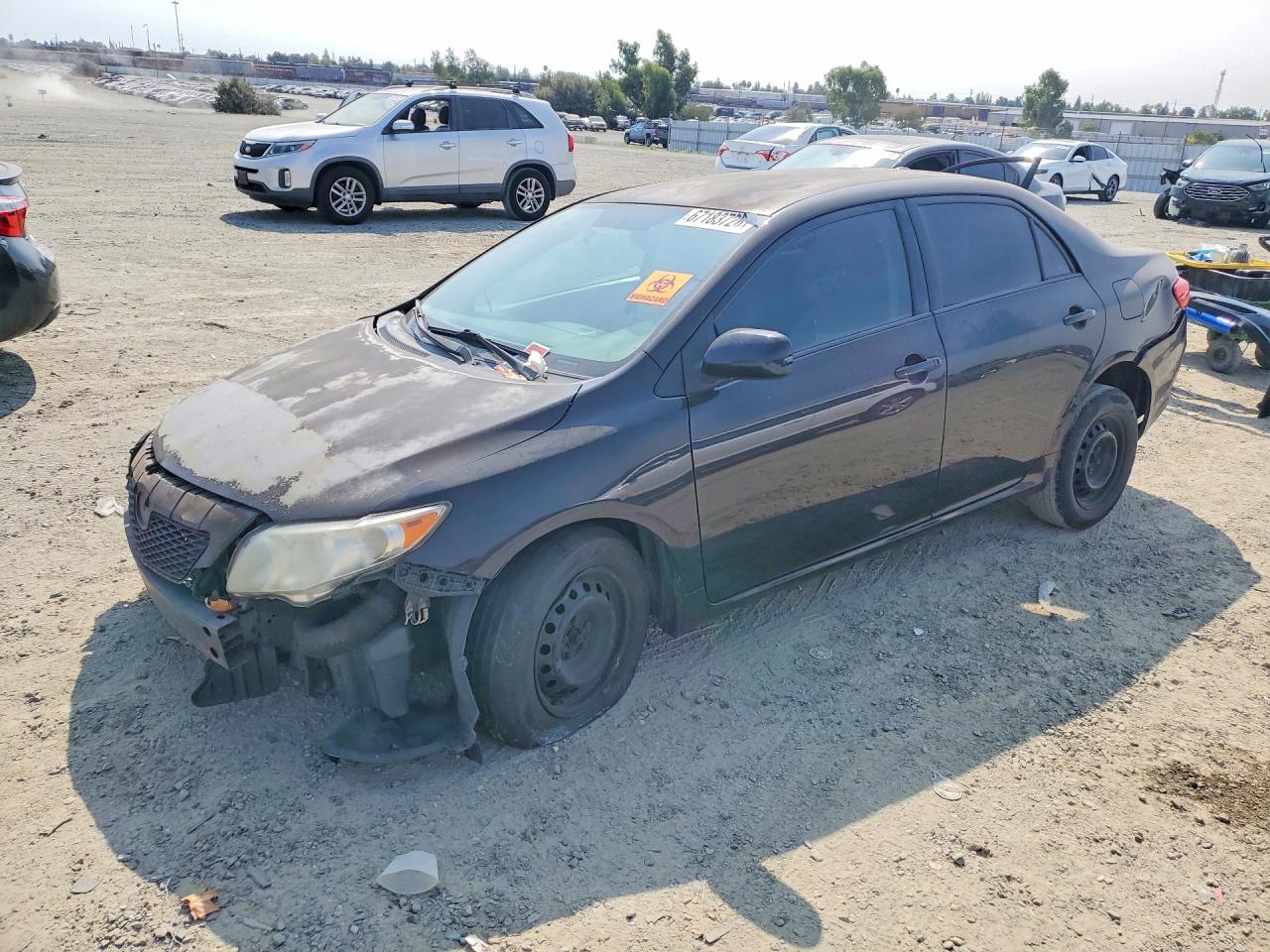 2010 Toyota Corolla Le Black vin: 2T1BU4EE8AC527526