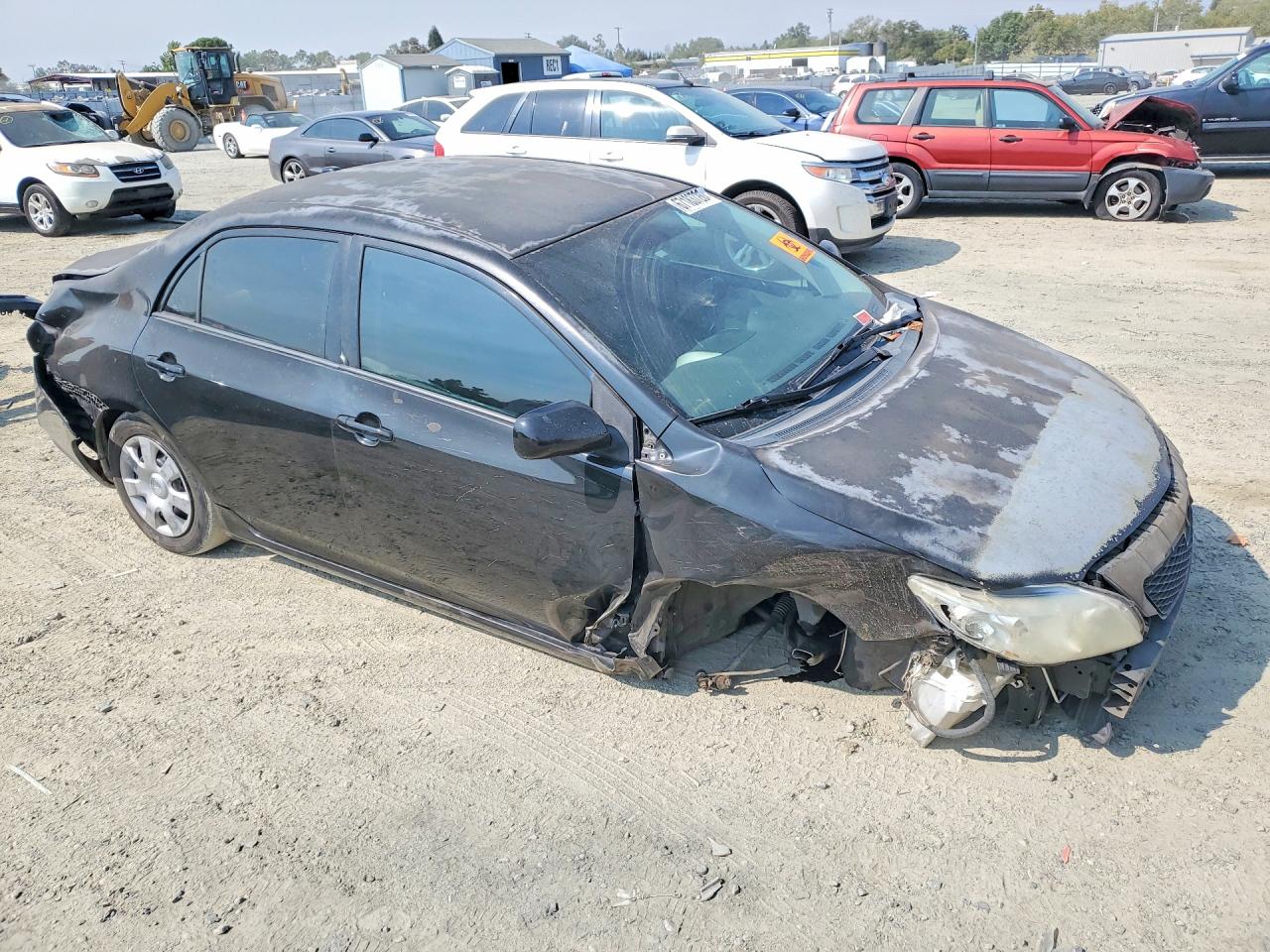 2010 Toyota Corolla Le Black vin: 2T1BU4EE8AC527526