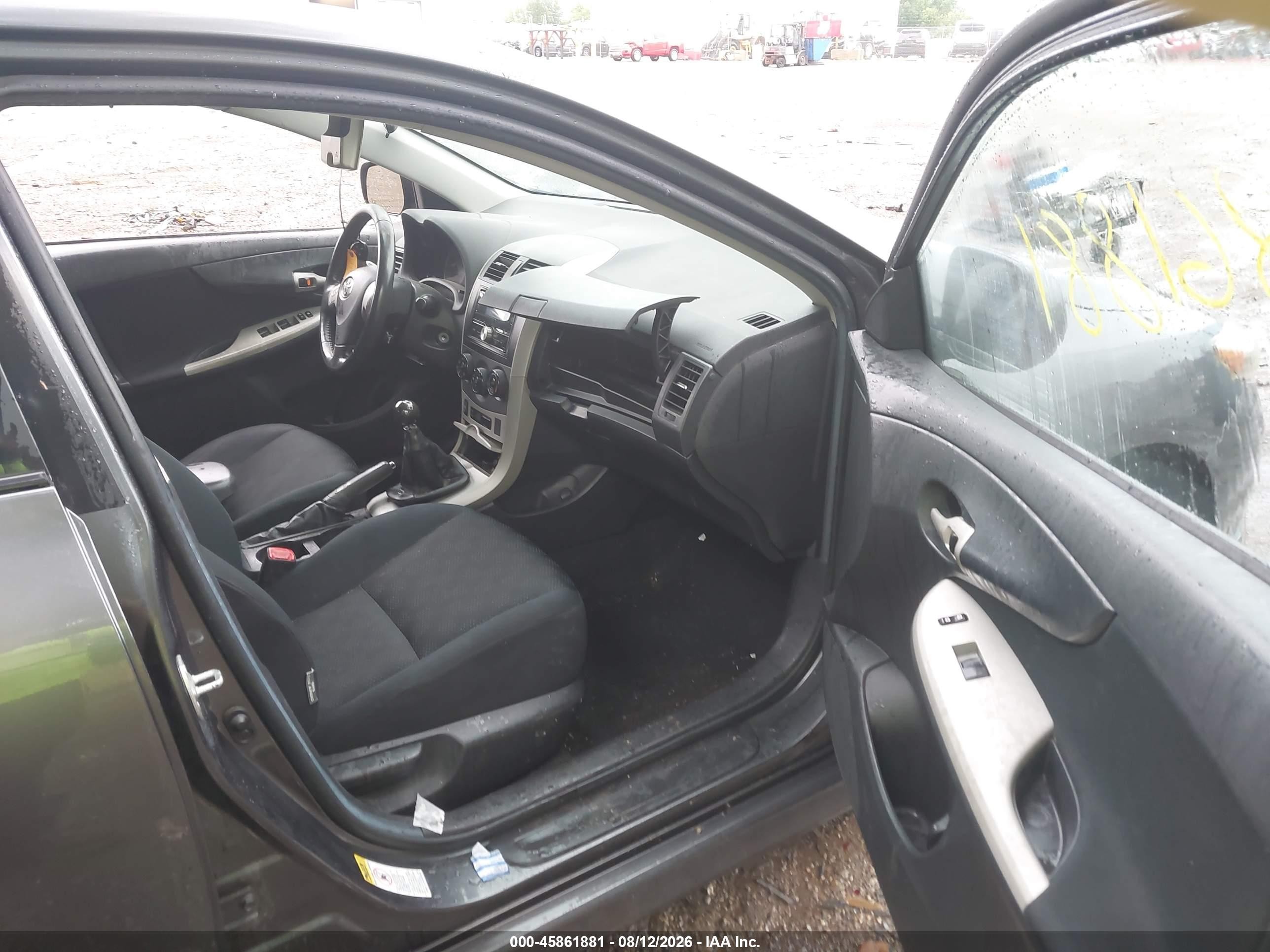 2010 Toyota Corolla S Серый vin: 2T1BU4EE8AC528045