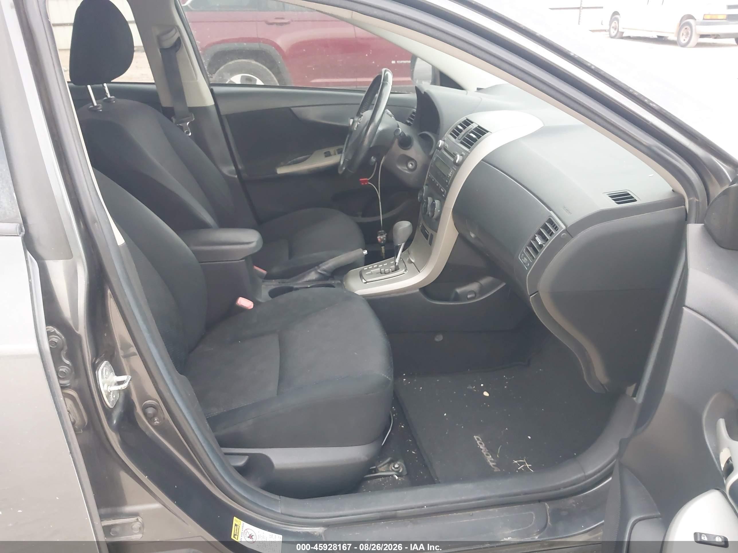 2010 Toyota Corolla S Gray vin: 2T1BU4EE8AC528935