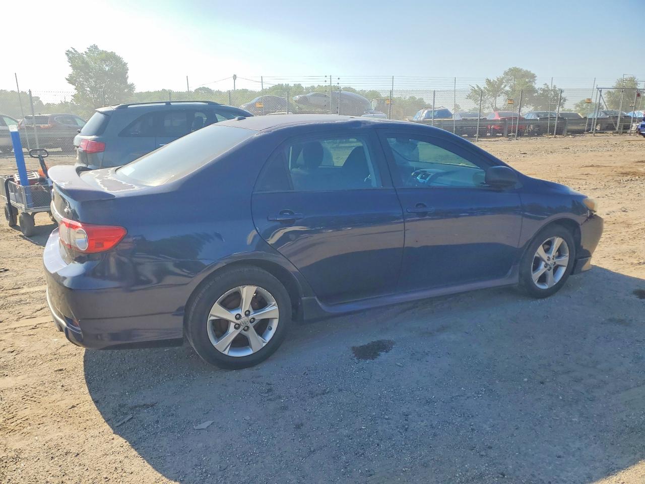 2011 Toyota Corolla S Blue vin: 2T1BU4EE8BC552718