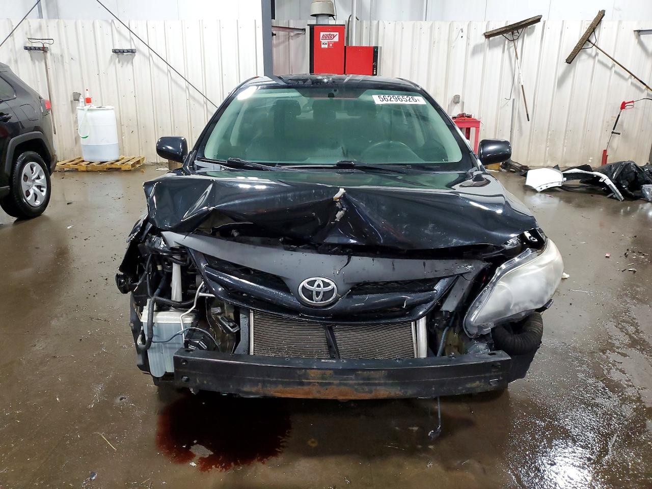 2011 Toyota Corolla S Black vin: 2T1BU4EE8BC558471