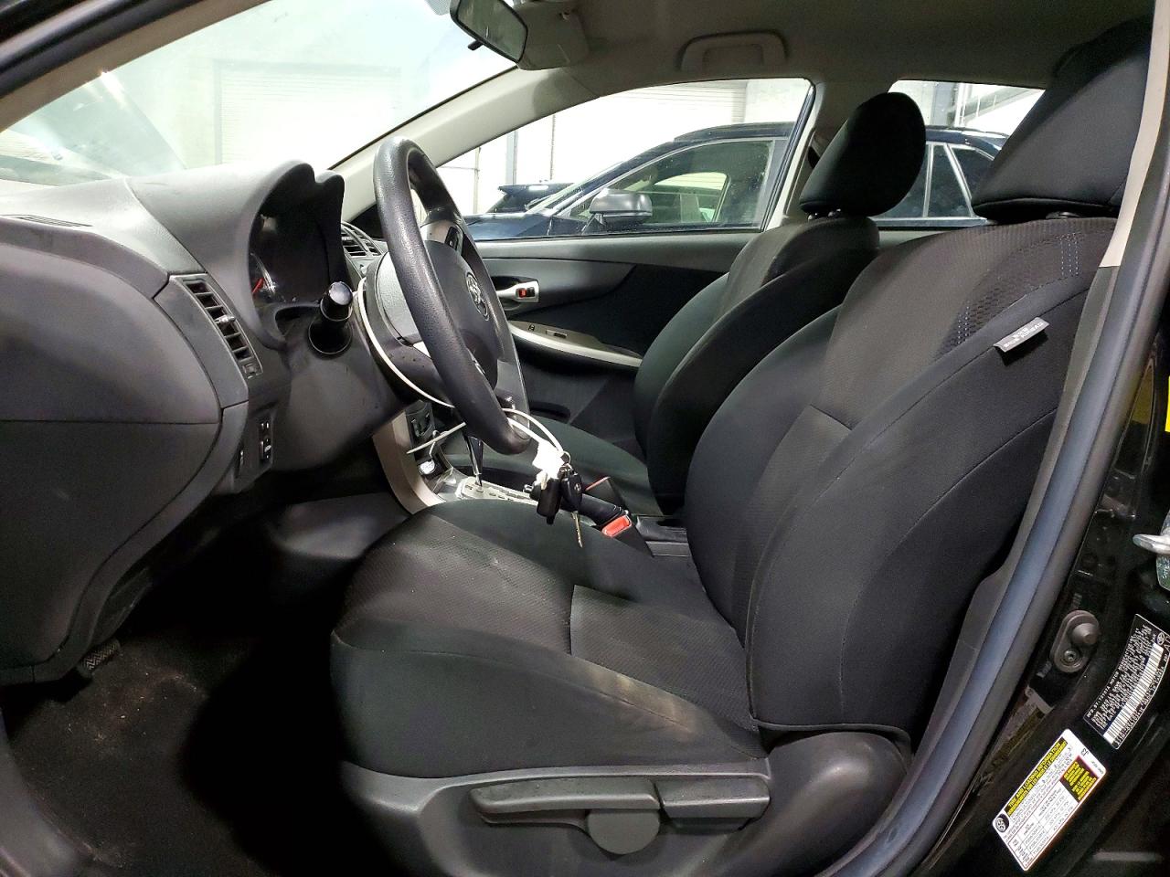 2011 Toyota Corolla S Black vin: 2T1BU4EE8BC558471