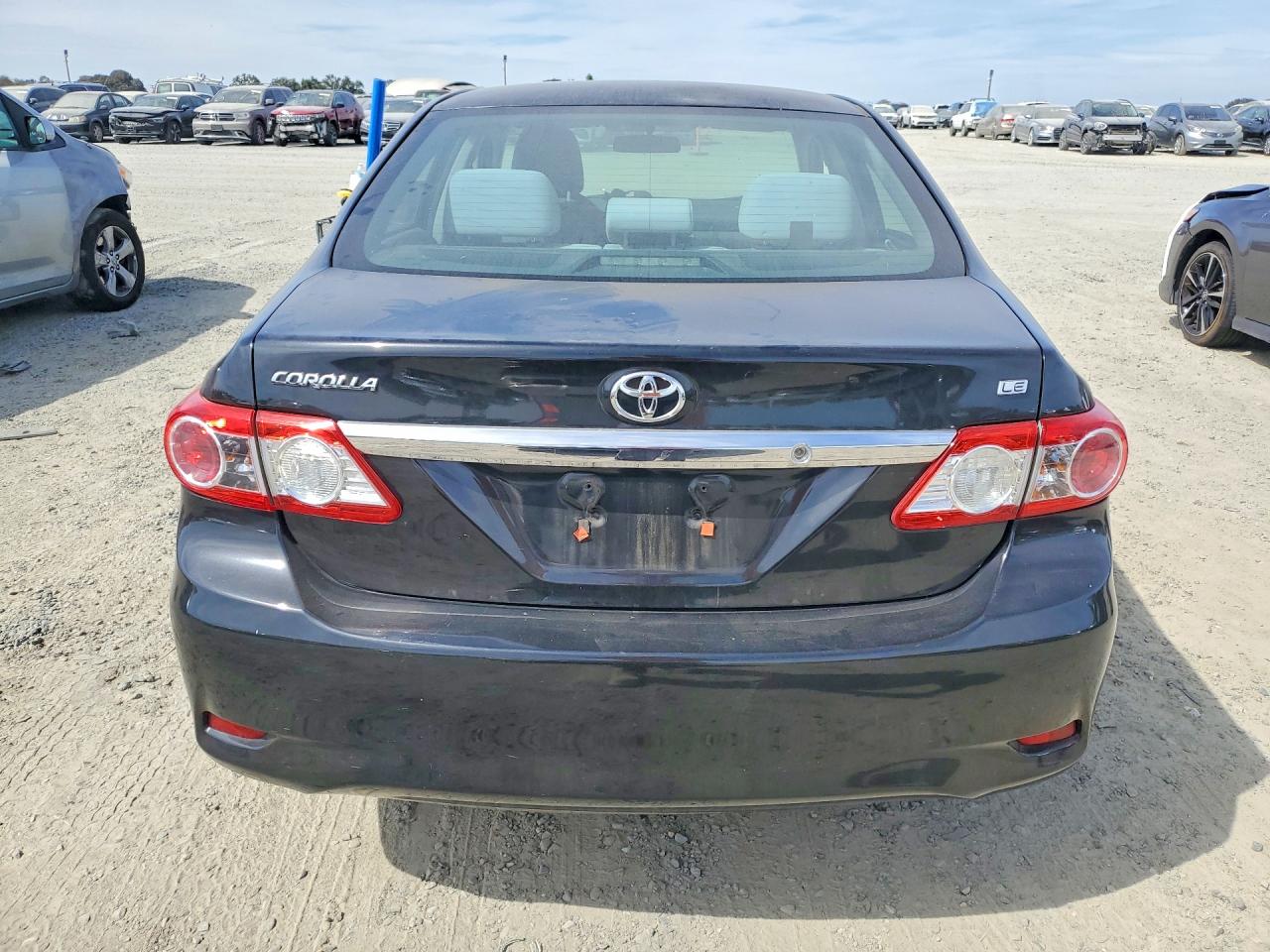 2011 Toyota Corolla Le Black vin: 2T1BU4EE8BC569454