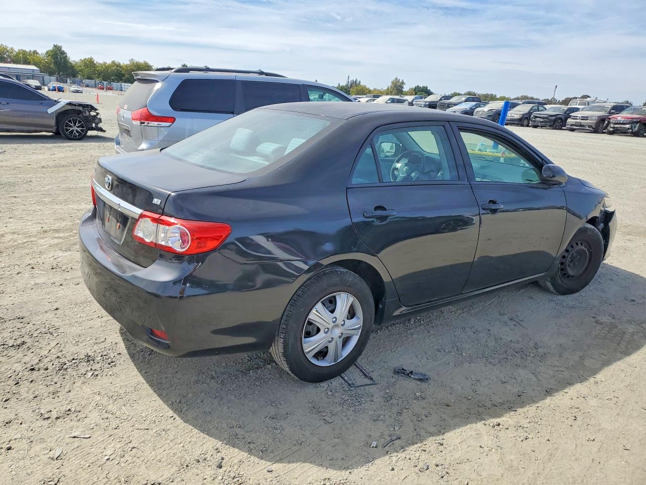 2011 Toyota Corolla Le Black vin: 2T1BU4EE8BC569454