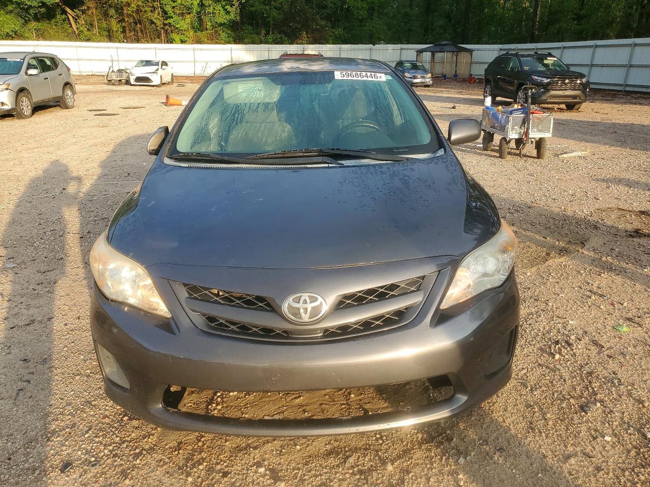 2011 Toyota Corolla Le Gray vin: 2T1BU4EE8BC571303