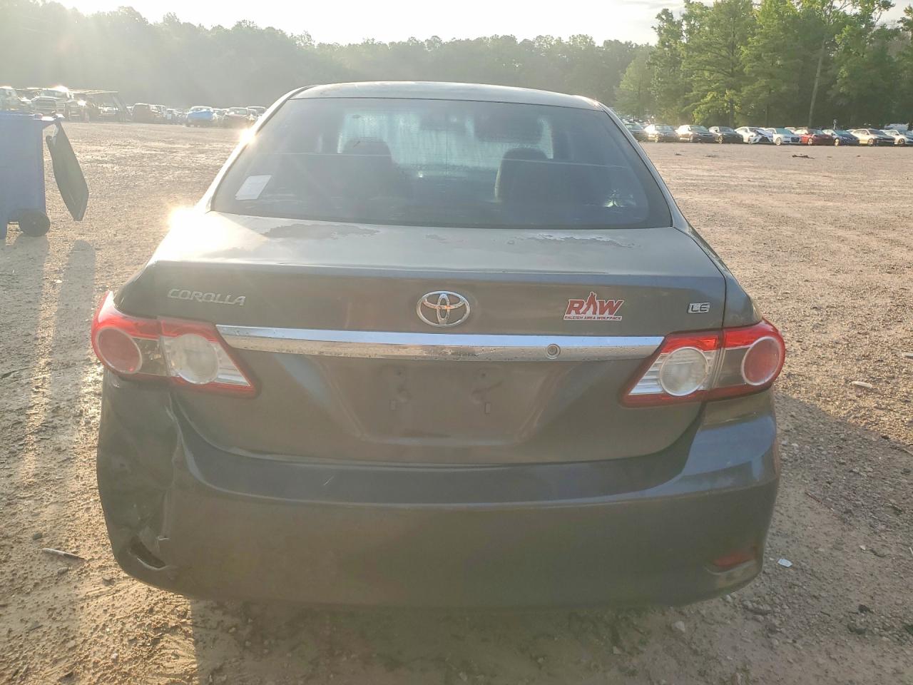 2011 Toyota Corolla Le Gray vin: 2T1BU4EE8BC571303