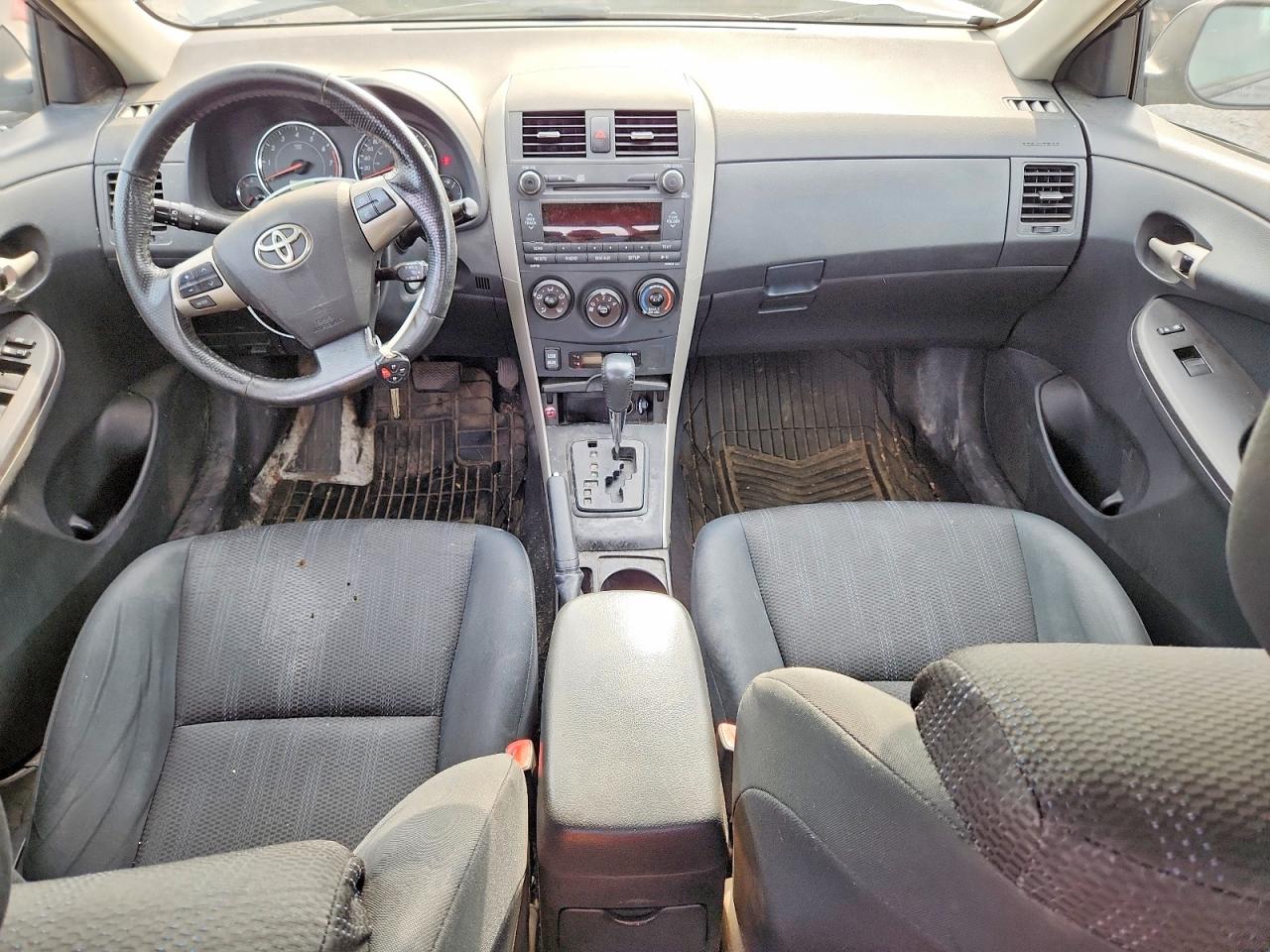 2011 Toyota Corolla S Gray vin: 2T1BU4EE8BC588084