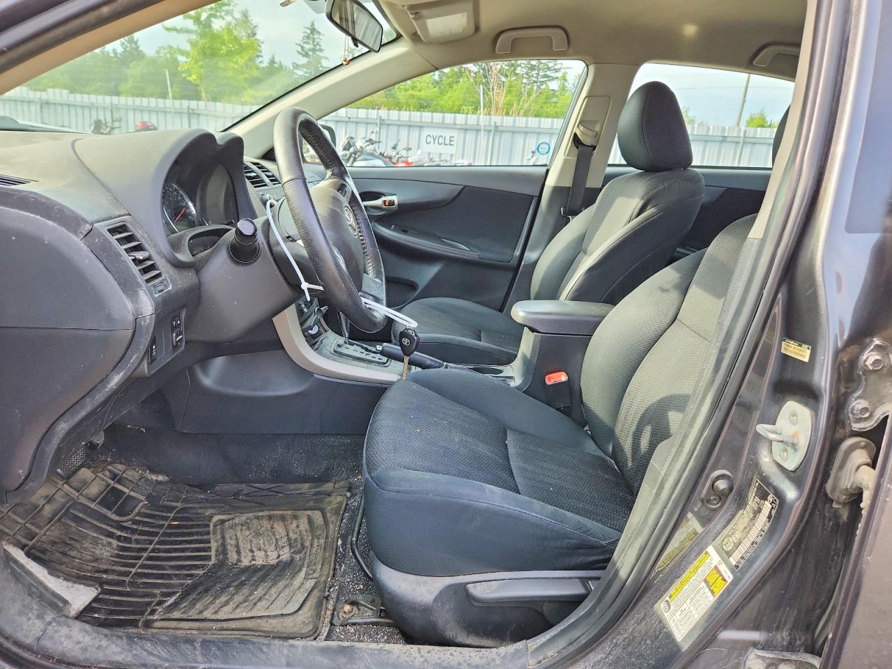 2011 Toyota Corolla S Gray vin: 2T1BU4EE8BC588084