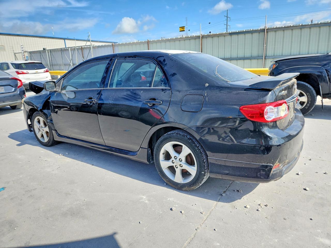 2011 Toyota Corolla S Black vin: 2T1BU4EE8BC590062