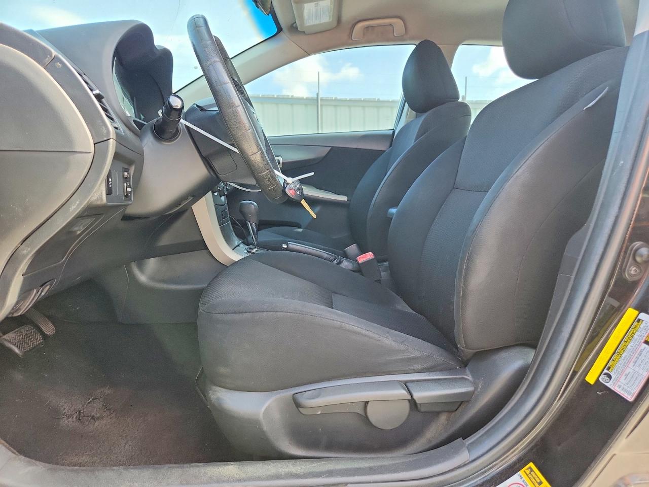 2011 Toyota Corolla S Black vin: 2T1BU4EE8BC590062