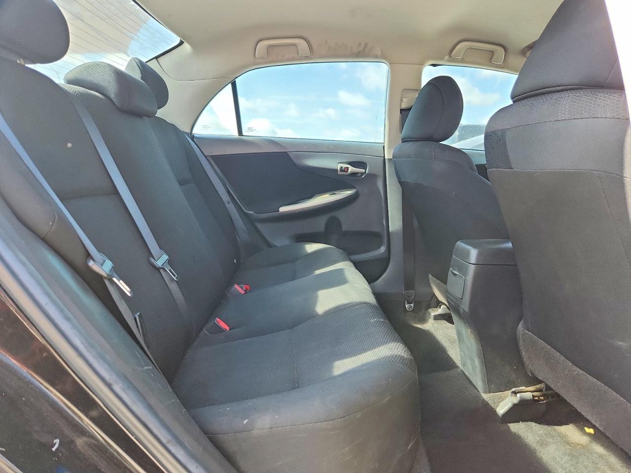 2011 Toyota Corolla S Black vin: 2T1BU4EE8BC590062