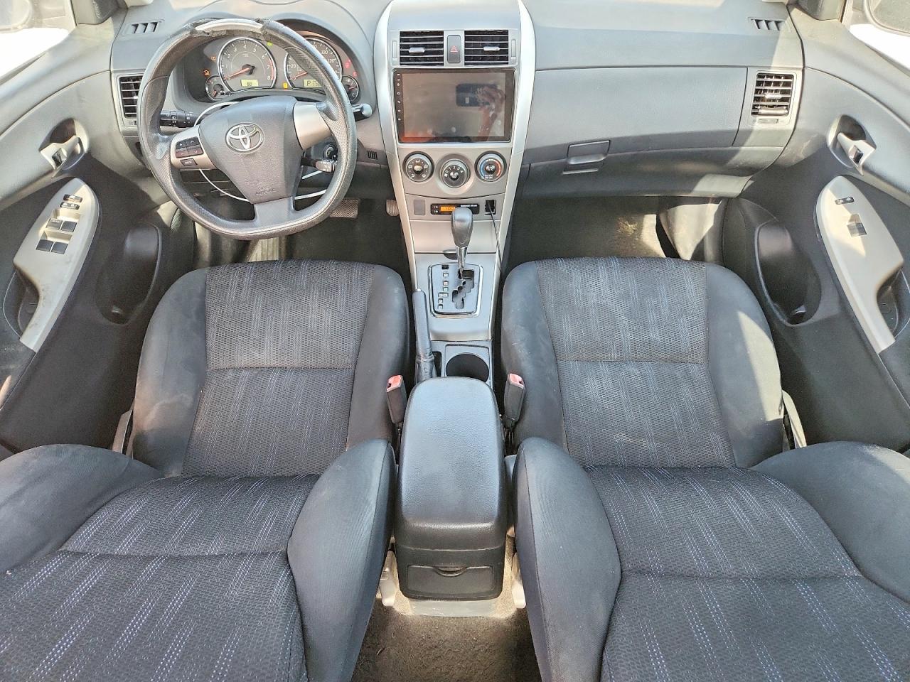 2011 Toyota Corolla S Black vin: 2T1BU4EE8BC590062