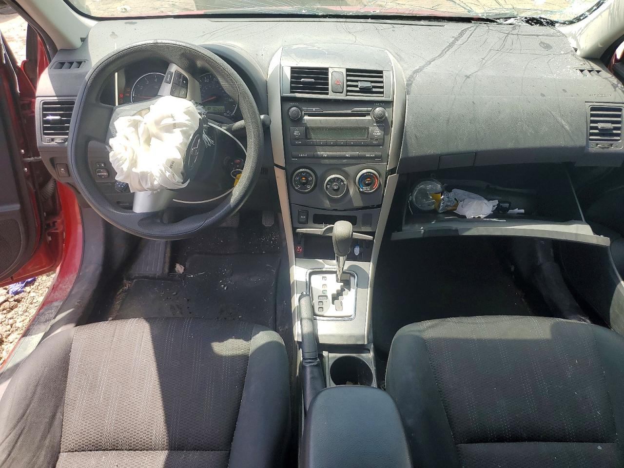 2011 Toyota Corolla S Red vin: 2T1BU4EE8BC603960