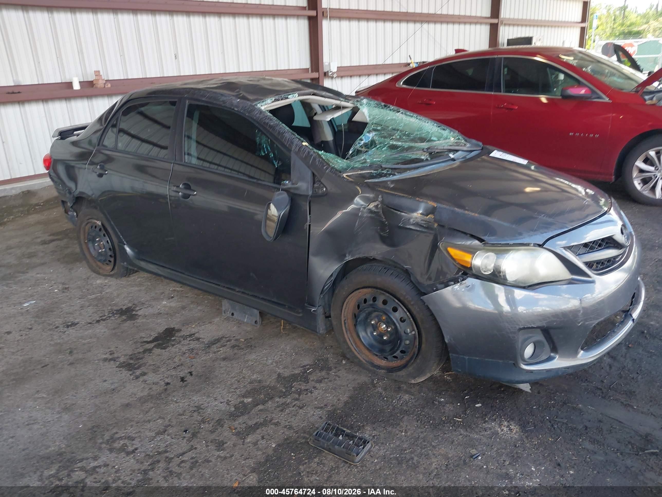 2011 Toyota Corolla S Gray vin: 2T1BU4EE8BC621486