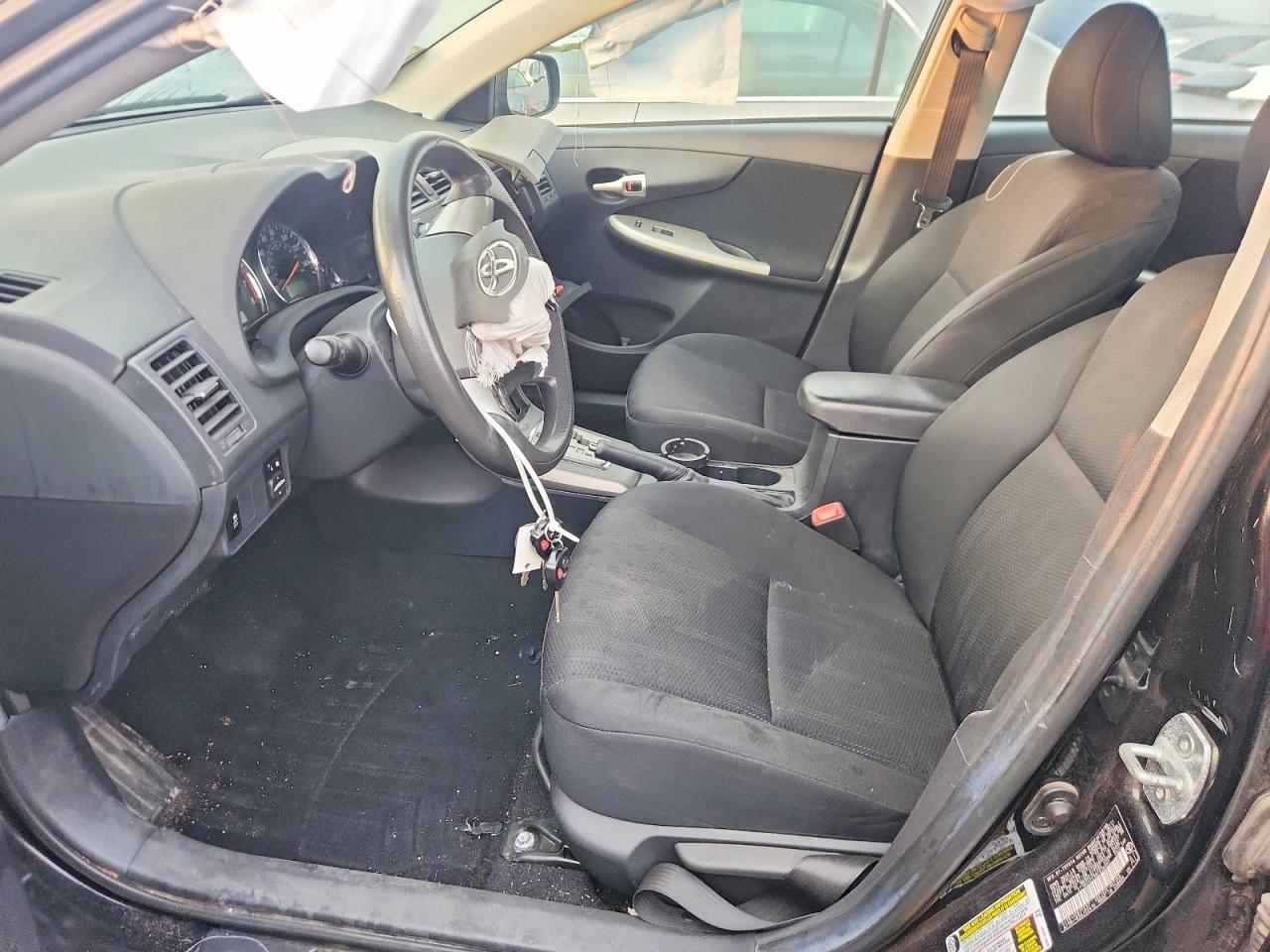 2011 Toyota Corolla S Black vin: 2T1BU4EE8BC636893
