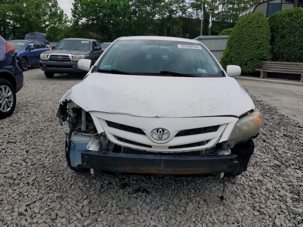 2011 Toyota Corolla S White vin: 2T1BU4EE8BC641916