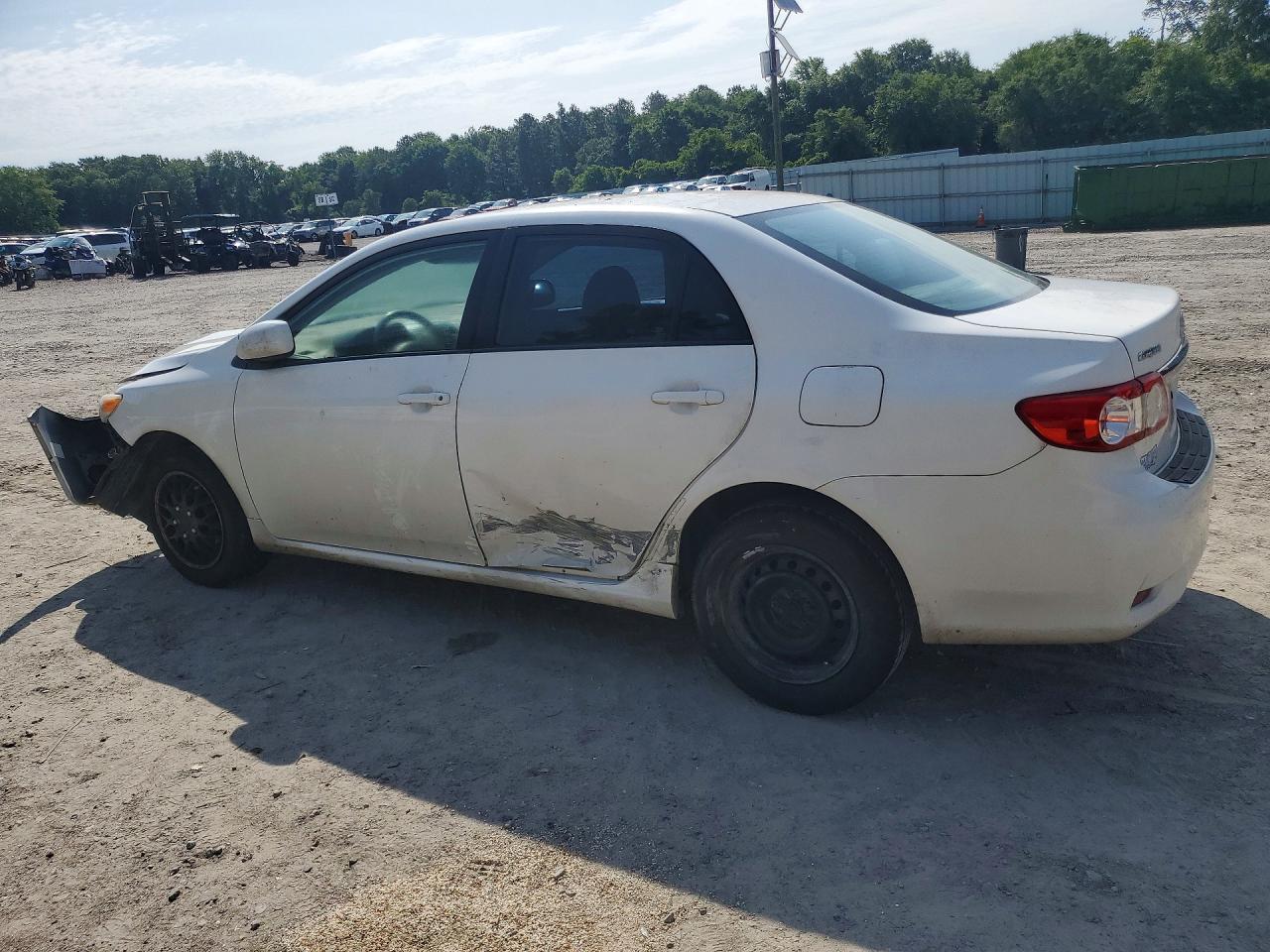 2011 Toyota Corolla Le White vin: 2T1BU4EE8BC650504