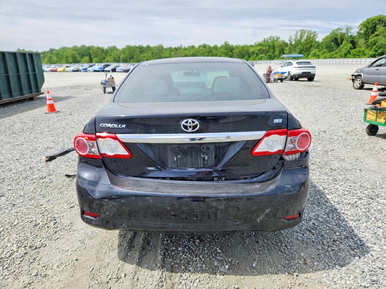 2011 Toyota Corolla Le Black vin: 2T1BU4EE8BC661423