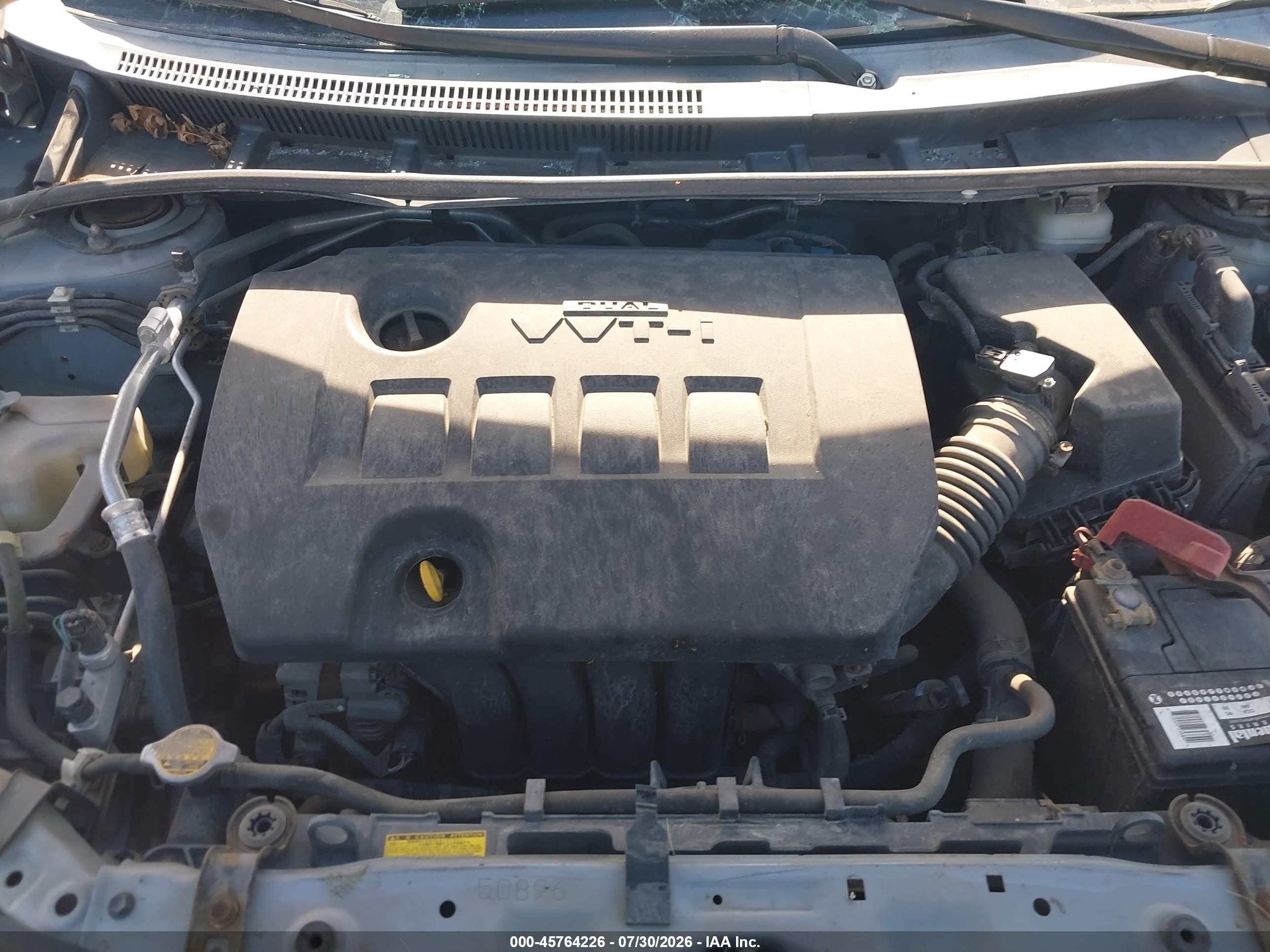 2011 Toyota Corolla S Silver vin: 2T1BU4EE8BC664340