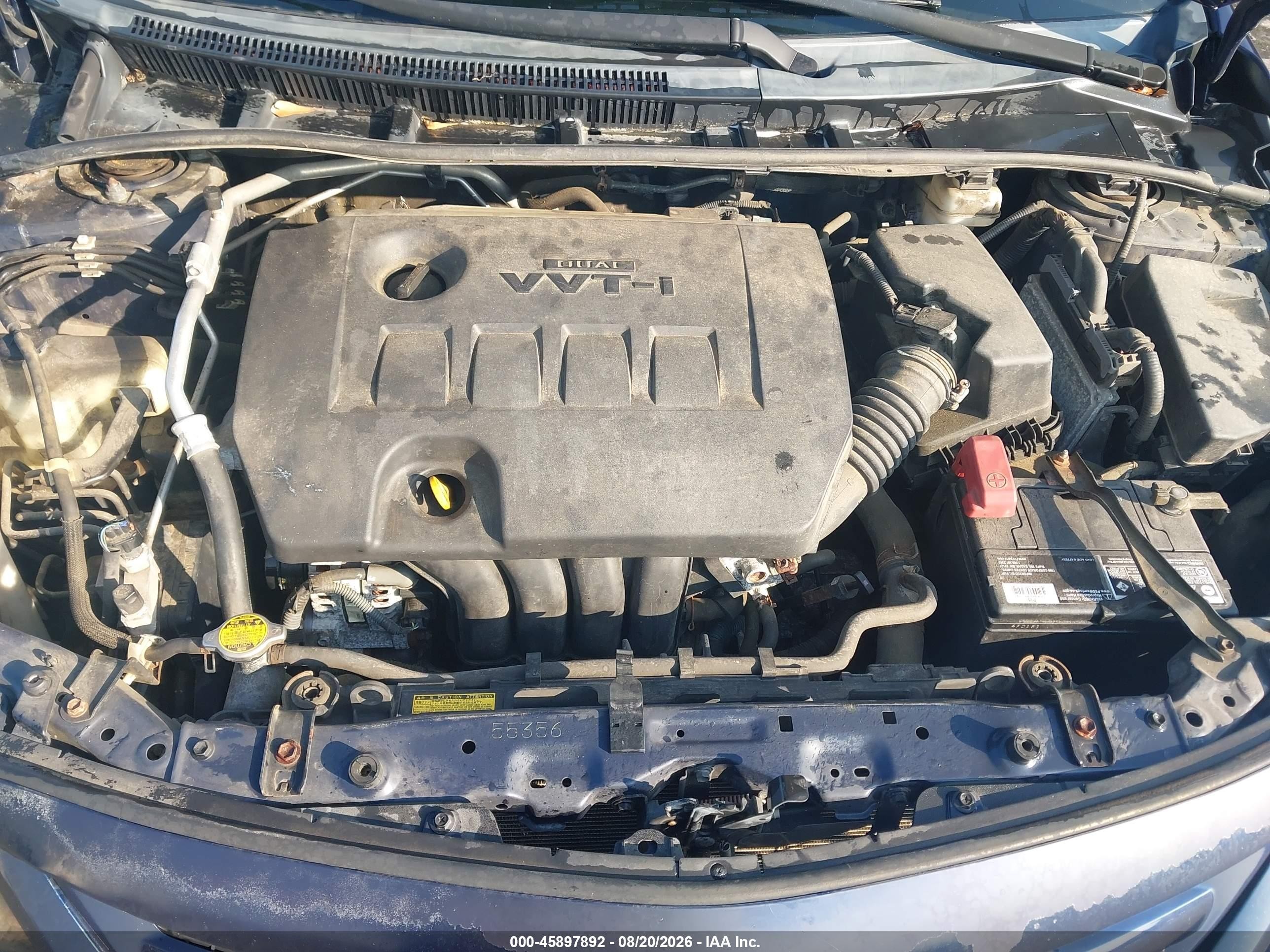 2011 Toyota Corolla S Blue vin: 2T1BU4EE8BC668730