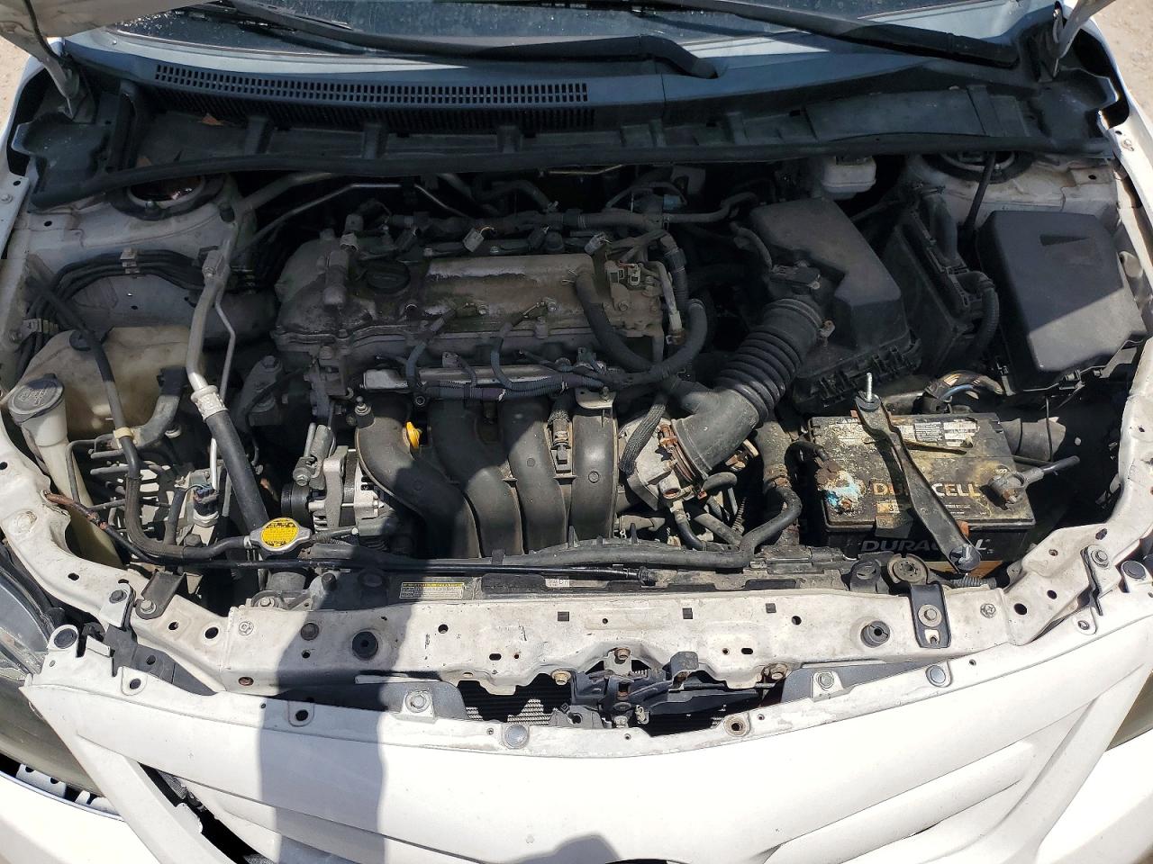 2011 Toyota Corolla S White vin: 2T1BU4EE8BC680327