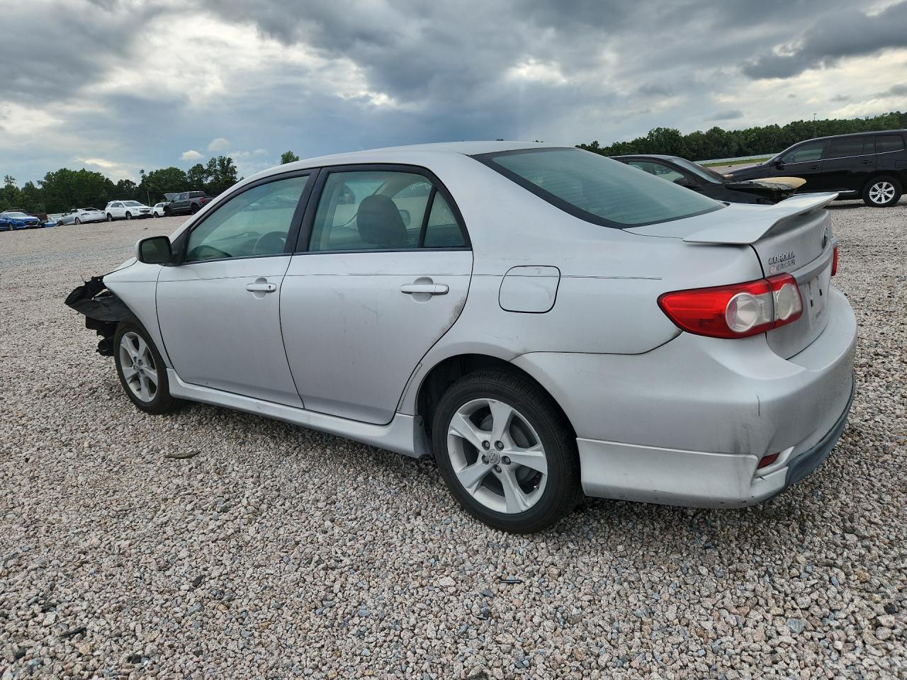 2011 Toyota Corolla S Серебряный vin: 2T1BU4EE8BC682613