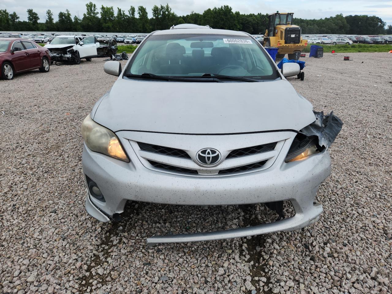 2011 Toyota Corolla S Серебряный vin: 2T1BU4EE8BC682613