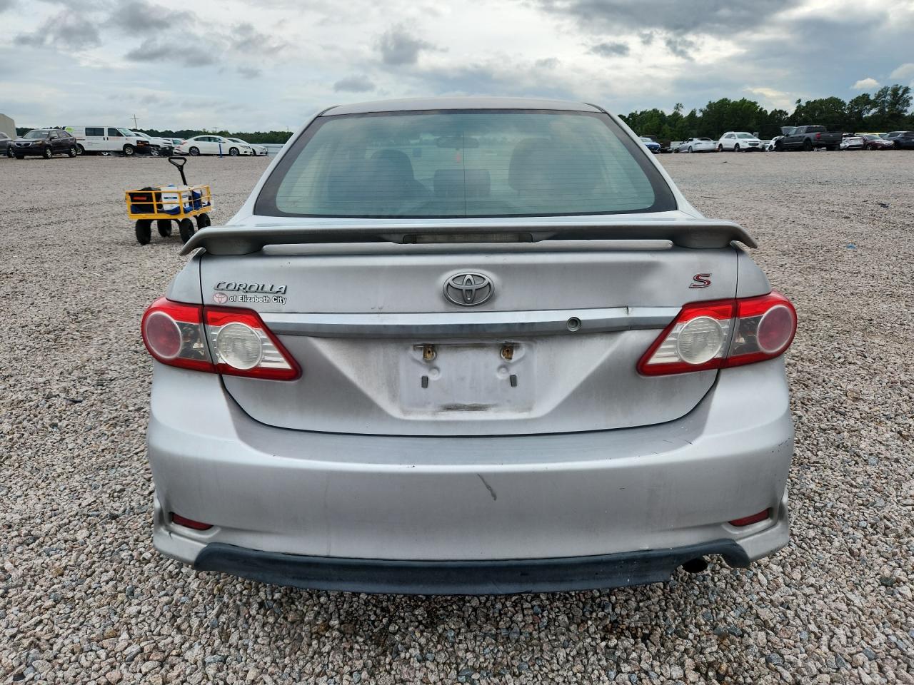 2011 Toyota Corolla S Серебряный vin: 2T1BU4EE8BC682613
