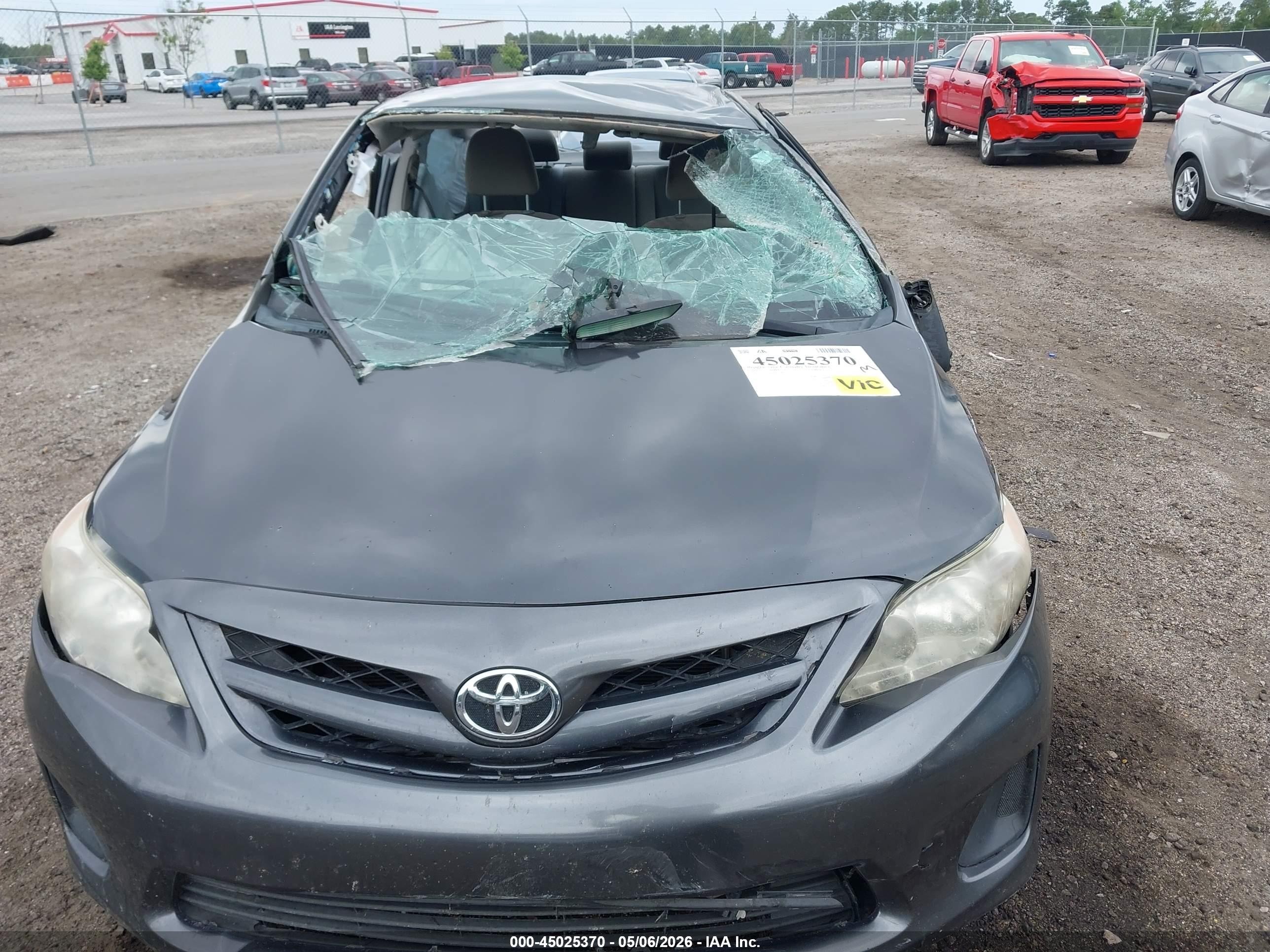 2011 Toyota Corolla Le Gray vin: 2T1BU4EE8BC686810