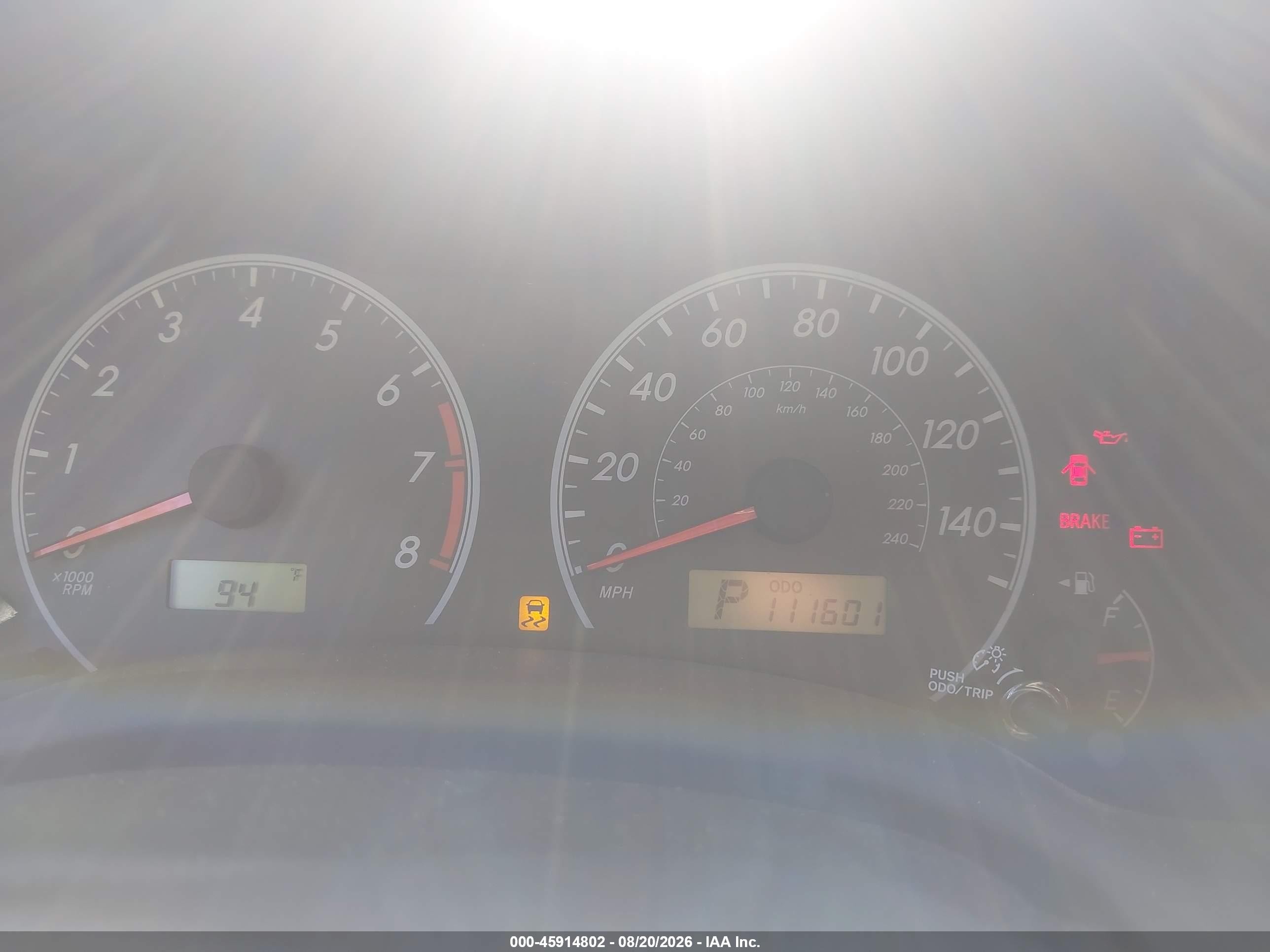 2011 Toyota Corolla Le Серебряный vin: 2T1BU4EE8BC713651