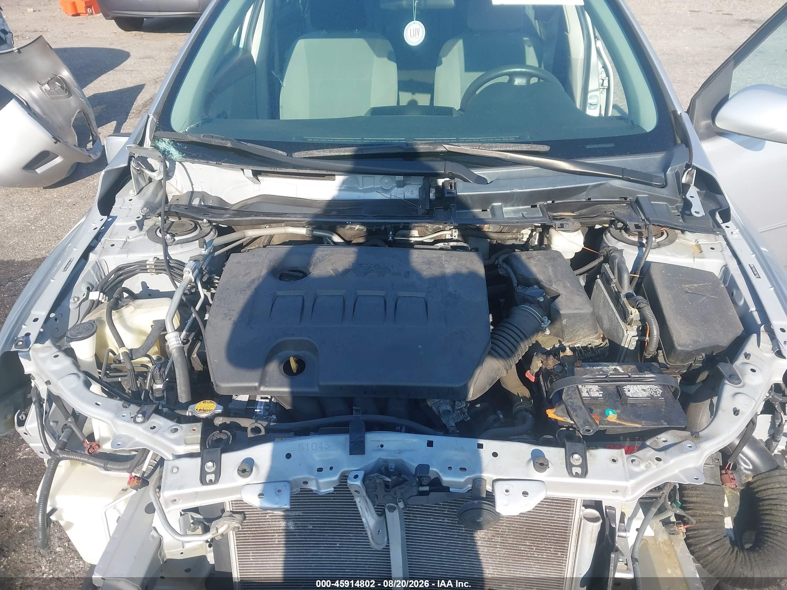 2011 Toyota Corolla Le Серебряный vin: 2T1BU4EE8BC713651
