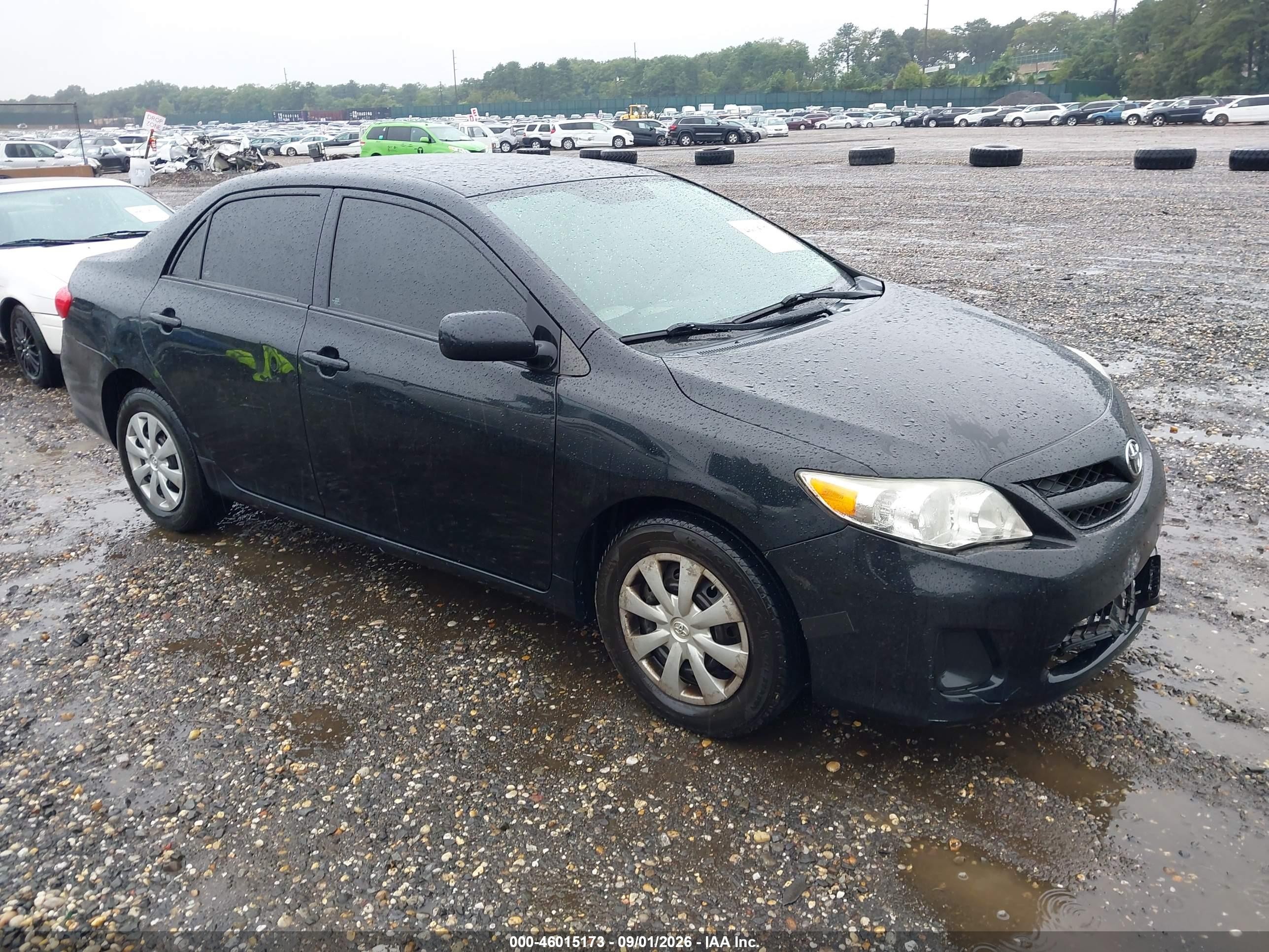 2011 Toyota Corolla Le Black vin: 2T1BU4EE8BC717568