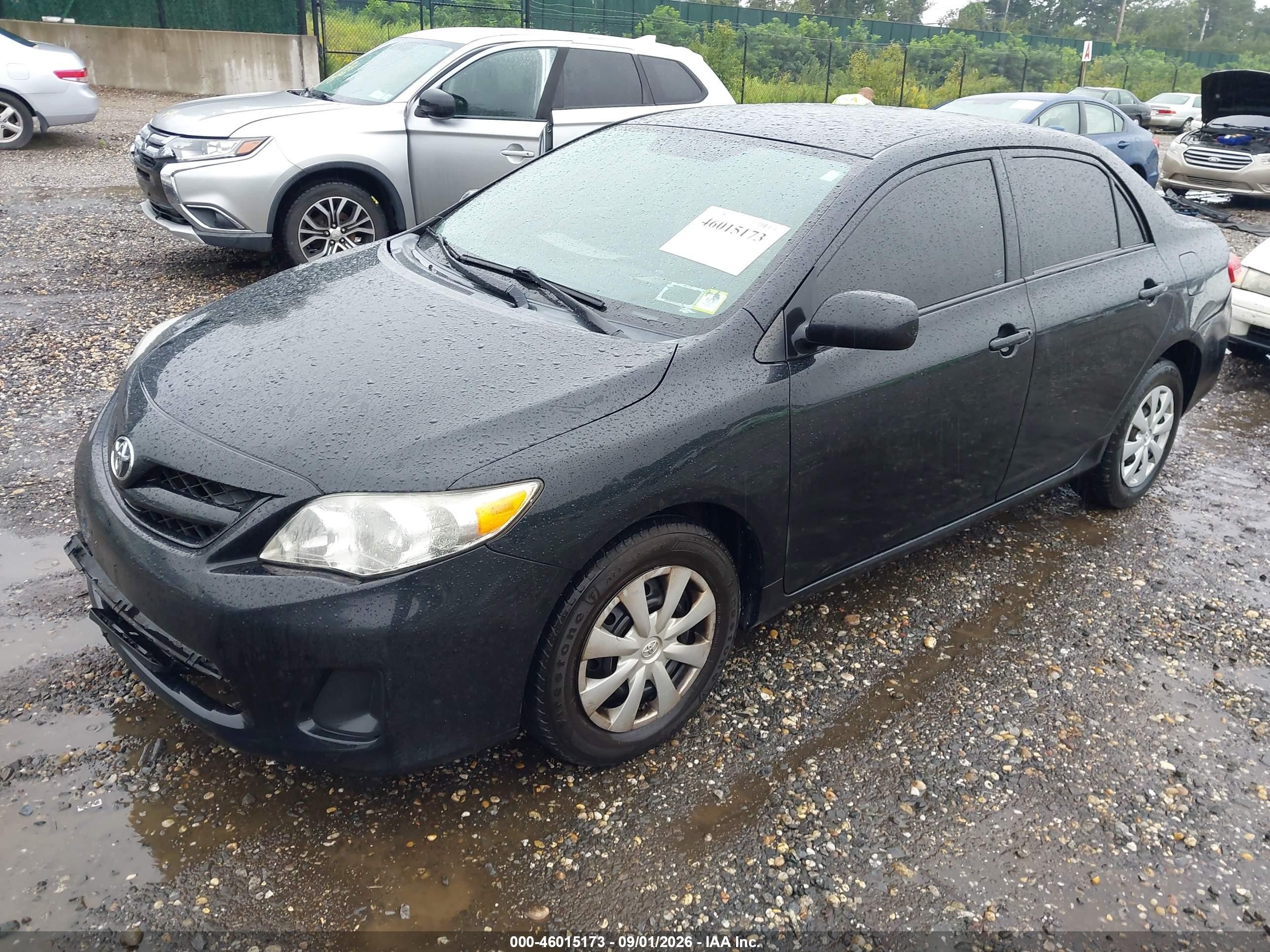 2011 Toyota Corolla Le Black vin: 2T1BU4EE8BC717568
