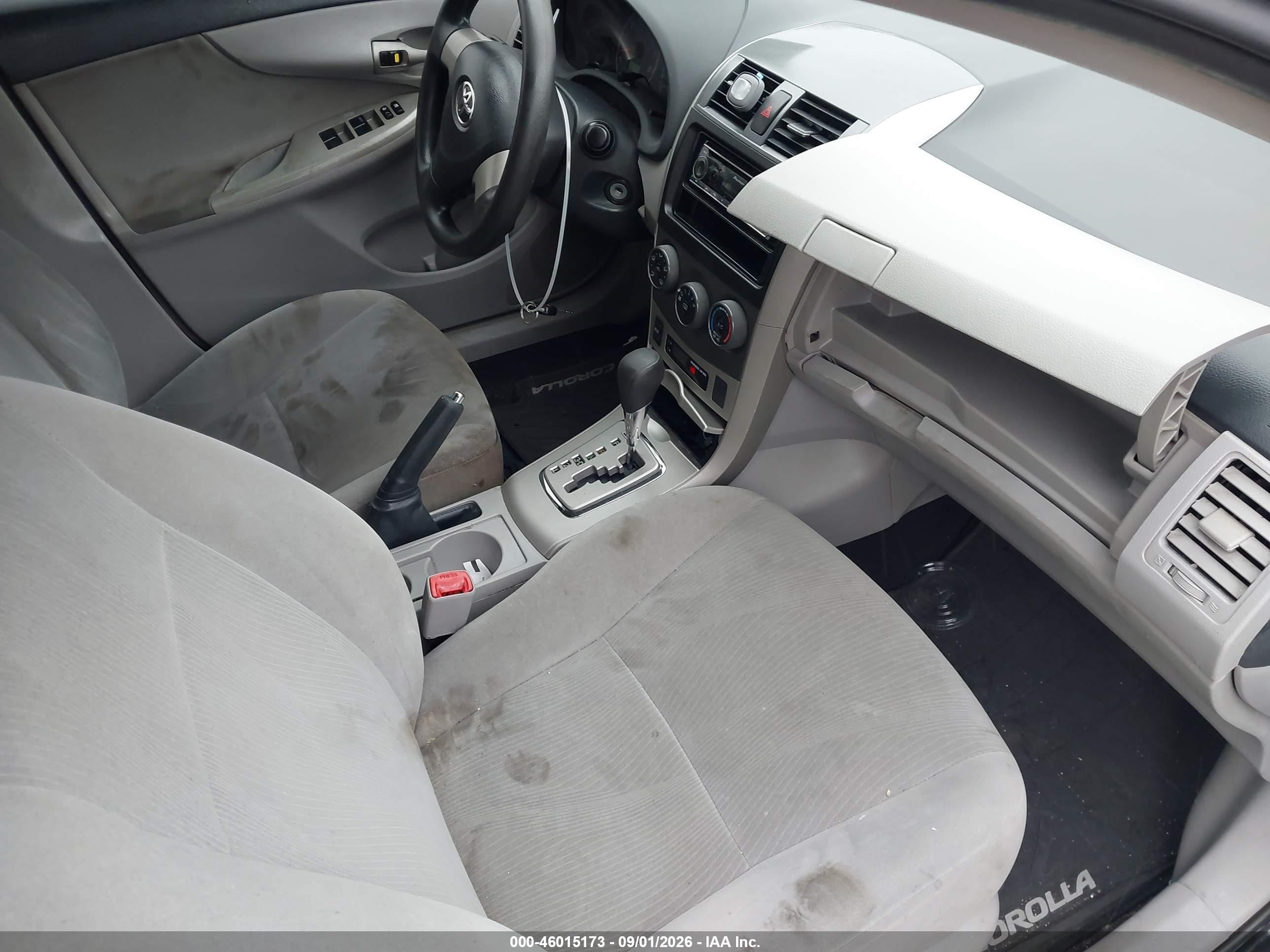 2011 Toyota Corolla Le Black vin: 2T1BU4EE8BC717568