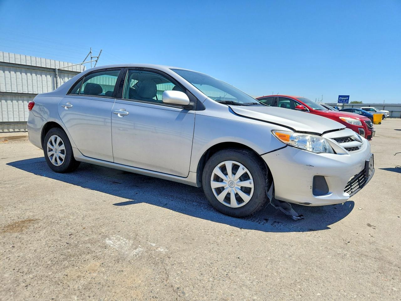 2011 Toyota Corolla Le Silver vin: 2T1BU4EE8BC721300
