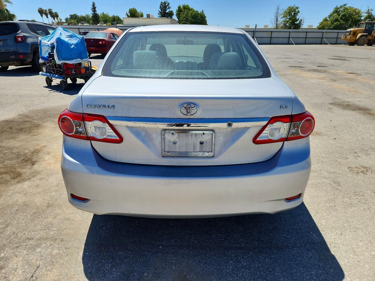 2011 Toyota Corolla Le Silver vin: 2T1BU4EE8BC721300