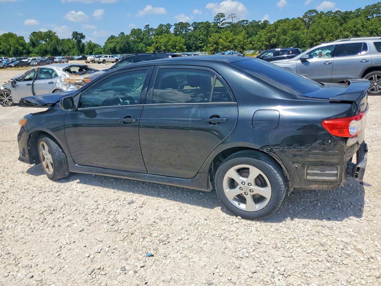 2011 Toyota Corolla S Black vin: 2T1BU4EE8BC736847