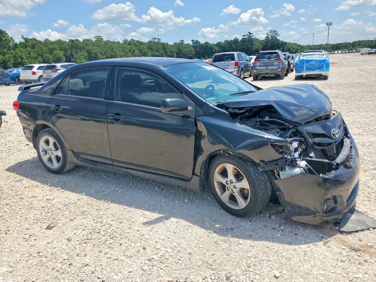 2011 Toyota Corolla S Black vin: 2T1BU4EE8BC736847